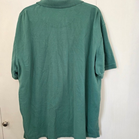 Red Head Brand Co. Men's Teal Green Short Sleeve Polo Shirt Big Tall 2XL Granola - Picture 3 of 7